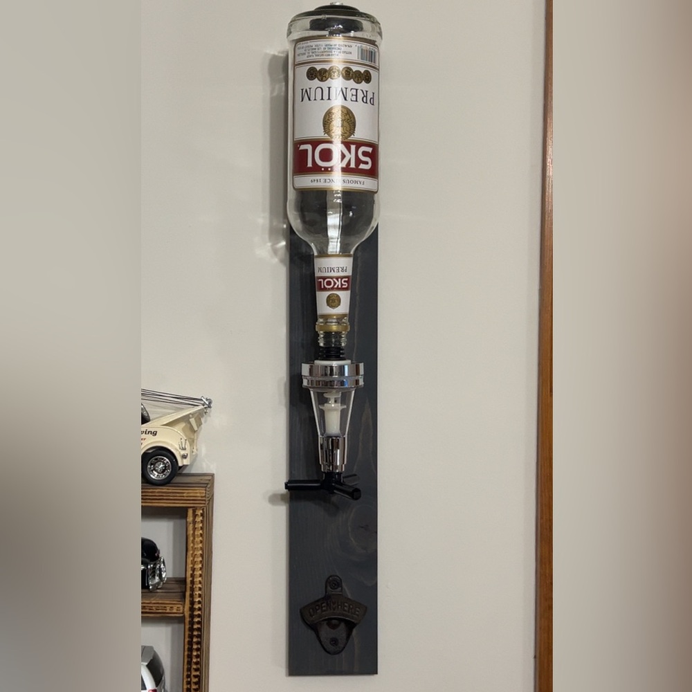 Wall-Mounted liquor Dispenser